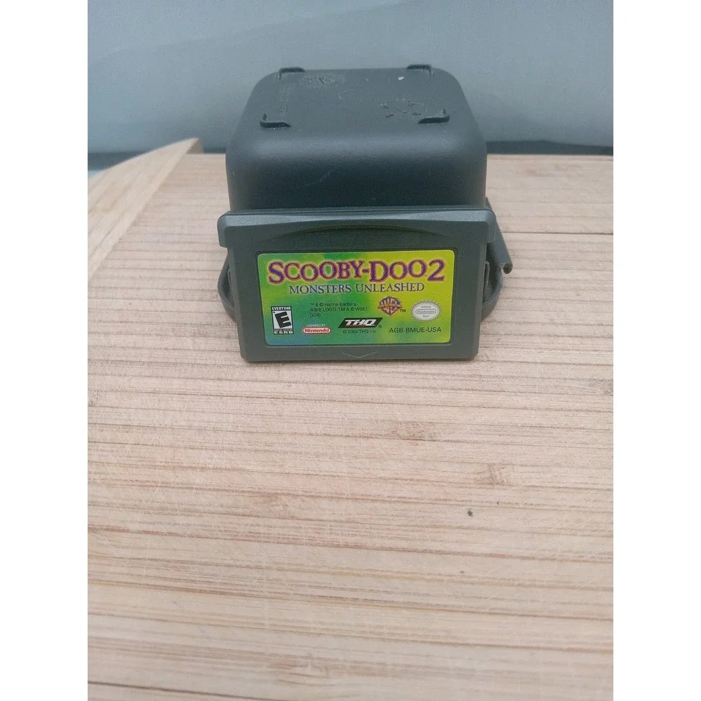 Harry Potter and the Goblet of Fire Nintendo Game Boy Advance  Scooby Doo 2 Work